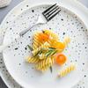 AQIANGJY Dinner Forks Stainless Steel Steak Fork Durable Ceramic Handle Simple Premium Portable Creative Salad Forks Flatware Table Forks Dessert Forks view 4