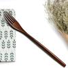 AQIANGJY Dinner Forks Wooden Steak Fork Retro Dinner Forks Convenient Dishwasher Safe Durable Flatware Forks Desserts Fruit Home Accessories Dessert Forks view 4