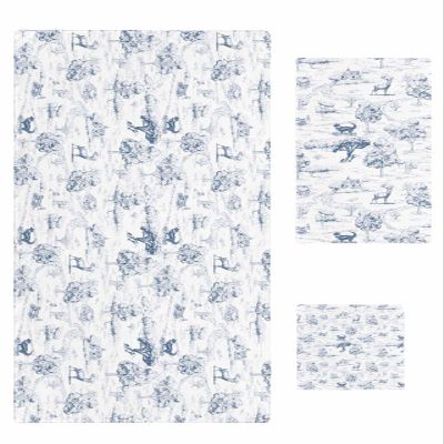 Bath Towel Sets, Farmhouse Forest Elk Illustration Bathroom Towels Soft Hand Towel Washcloth Cotton Towel Set,Absorbent Soft Bath Set for Hotel Beach Pool Pastoral Vintage Farm Animal Towels