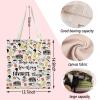 ENSIANTH TV Show Inspired Tote Bag Hello Goodbye Hands Merch Academy Team Gift Hero Shopping Bag (umbrella thing bag) view 4