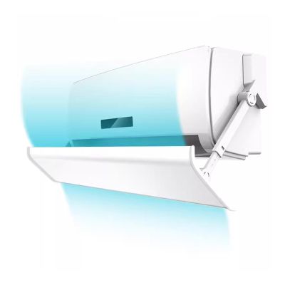 KXJPIZIYB Adjustable Air Conditioner Deflector, Conditioner Air Vent Deflector, Outlet Air Wing Air Cooled Baffle Wind Direction (Size : 74cm/29in)