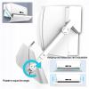 KXJPIZIYB Adjustable Air Conditioner Deflector, Conditioner Air Vent Deflector, Outlet Air Wing Air Cooled Baffle Wind Direction (Size : 74cm/29in) view 4