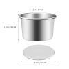 Cabilock 20pcs Removable Bottom Cake Tins Nonstick Aluminum Alloy Baking Molds for Cheesecakes Mousse Chiffon Cakes for Parties and Picnics view 2