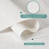 Light Filtering Roller Shades,Jacquard Fabric,Cordless,(White,34.5" Wx64 H) view 2