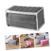 MAGICLULU 2pcs Sneaker Laundry Bag Mesh Laundry Bag for Washing Machine Polyester Material view 3