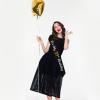 Its My 31st Birthday Sash - Black Sash with Foil - Cheers to 31st Birthday Sash- 31st Birthday Accessories for Women and Man view 2