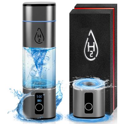 MG rack YF Hydrogen Water Bottles - New Upgrade Hydrogen Water Bottle Generator & Ionizer, 3500PPB Hydrogen Generator for Rich Alkaline Ionized Water, Portable Water Ionizer System