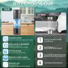 MG rack YF Hydrogen Water Bottles - New Upgrade Hydrogen Water Bottle Generator & Ionizer, 3500PPB Hydrogen Generator for Rich Alkaline Ionized Water, Portable Water Ionizer System view 3