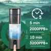 MG rack YF Hydrogen Water Bottles - New Upgrade Hydrogen Water Bottle Generator & Ionizer, 3500PPB Hydrogen Generator for Rich Alkaline Ionized Water, Portable Water Ionizer System view 4