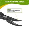 Fish Bone Pliers/Tweezers  Ergonomic Non-Slip Grip, Food-Grade Stainless Steel Deboner | Pin Bone Remover for Salmon, Trout & All Fish view 2