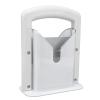 Manual Bagel Cutter - Plastic Bread Guillotiine with Safety Shield & Easy Grip Handle for Bread Slicing view 1