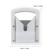 Manual Bagel Cutter - Plastic Bread Guillotiine with Safety Shield & Easy Grip Handle for Bread Slicing view 2
