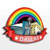 Dallas Texas USA America Fridge Magnet 3D Wooden City Travel Souvenirs Handmade Crafts Refrigerator Magnets Stickers Home Decor Collection Gift view 1