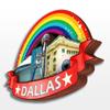 Dallas Texas USA America Fridge Magnet 3D Wooden City Travel Souvenirs Handmade Crafts Refrigerator Magnets Stickers Home Decor Collection Gift view 3