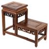 Cabilock Wooden Pedestal Display Stand 7.5 Inch Chicken Wenge Wood Base Riser for Vase Sculpture Home D Cor and Craft Display view 1