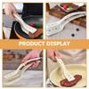 Alipis Silicone Kitchen Clamp Tong Bbq Spatula and Tongs Cooking Tool for Frying Fish Grilling Meat Flipping Steaks Easy to Clean Comfortable Handle view 3