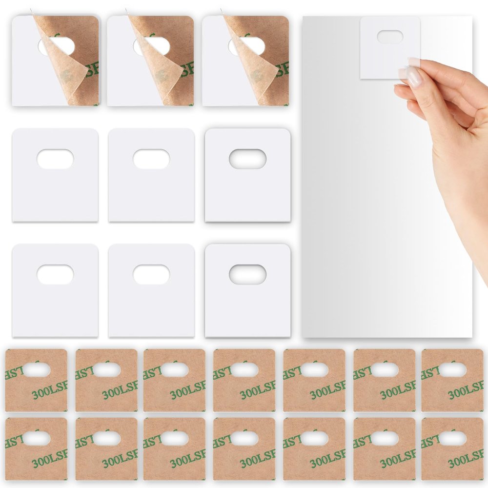 72 Pcs Vertical Blind Repair Tabs Clear Vertical Blinds Replacement Slats Panels Self-Adhesive Blinds Replacement Fixers Window Blinds Repair Parts