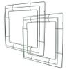Xmas Iron Wreath Frame 2pcs for Wall Hanging Flower Decor view 1