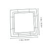 Xmas Iron Wreath Frame 2pcs for Wall Hanging Flower Decor view 4