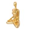 Cabilock Yoga Statue Women Zen Style Figurines Decorative Meditation Sculpture for Home Office and Living Room Decor Yoga Lovers view 1