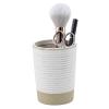 Avanti Linens - Accessory Set, Resin Tumbler, Toothbrush Holder, Soap Dish & Lotion Pump, Durable Bath Decor (Drift Collection) view 3