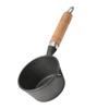 balacoo Portable Pan Cooking Frying Pan Non Stick Skillet Handle Small Sauce for Outdoor Camping Travel view 1
