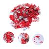 Alipis 1bag Valentine Day Plastic Confetti Adornments Romantic Red Lip Heart Decorations for Wedding Parties Bag for Creating Atmosphere view 2