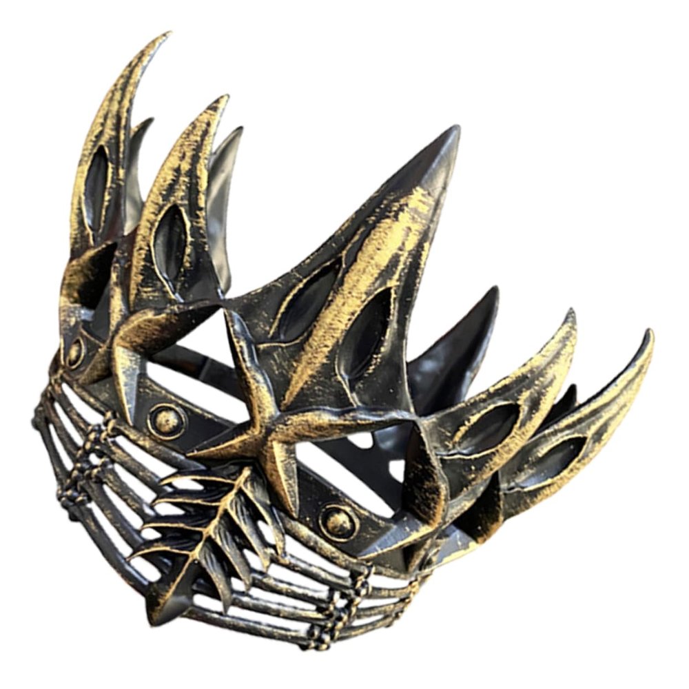 LIFKOME Goth Costume Crown for Adult Party and Halloween Cosplay