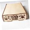 Ciieeo Unique Wedding Guest Book Vintage Wooden Love Letter Box Easy to Carry view 4