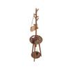 HEAIQI Coat Rack Freestanding Coat Rack Household Standing Coat Rack Creative Coat Tree Hook Hanger Suitable for Living Room Bedroom Corner Coat Rack Coat Hanger Standing, Brown view 1