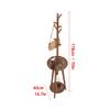 HEAIQI Coat Rack Freestanding Coat Rack Household Standing Coat Rack Creative Coat Tree Hook Hanger Suitable for Living Room Bedroom Corner Coat Rack Coat Hanger Standing, Brown view 2