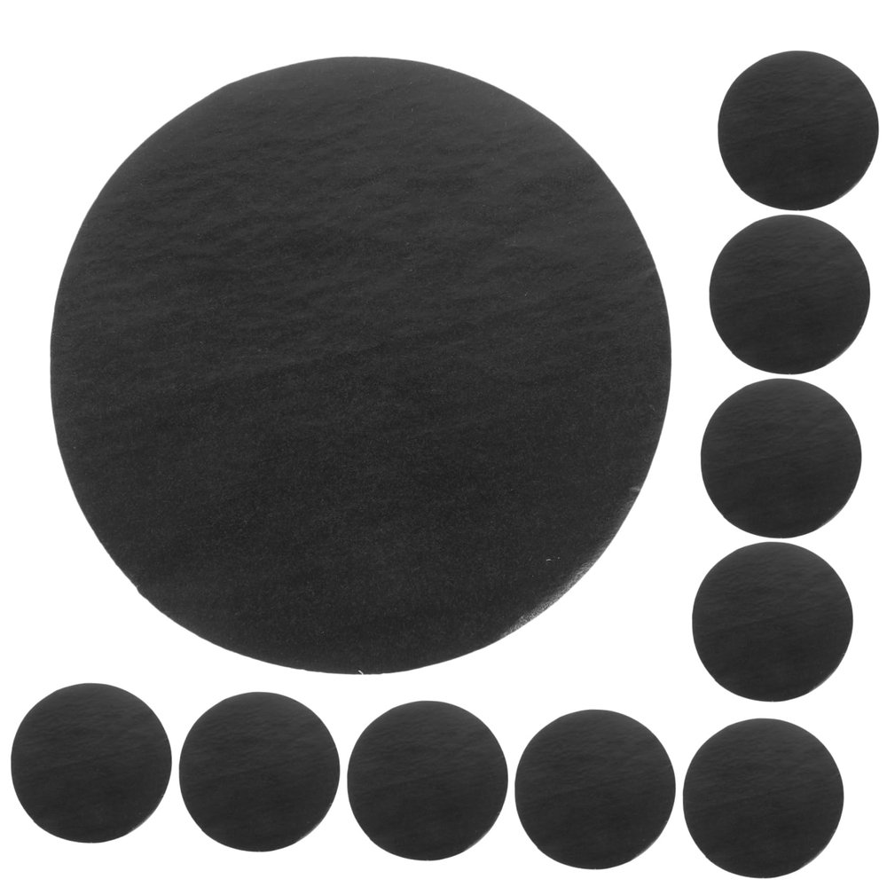 LABRIMP 100pcs Leakproof Cup Sealing Paper Pads Cup -spill for Hot Cold Beverages Easy to Use and Replace Practical Straw Piercing Design