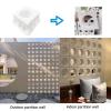 MWYZGmold Concrete Hollow Brick Mold,Reusable ABS Concrete molds,Indoor/Outdoor Wall Decoration, Garden DIY Tool for Bricklaying view 3