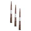 IMIKEYA 3pairs Fine Japanese Chopsticks Pointed Head Wooden Chopsticks Heatproof and Portable for Cooking view 1