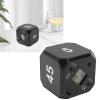 Compact Multi Use Flip Timer, Easy Cooking Timer, Mute Mode, Portable Design (Black) view 3