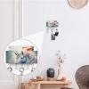 Unicorn Key Holder for Wall PU Key Hooks Key Rack Mounted Hanger Wall Shelf with 5 Hooks for Women Men, style view 4