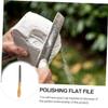 FOMIYES 1pc Diamond Glasses Repair File Tool Medium Polishing Hand File for Eyeglasses Skid Handle for Comfortable Use Essential Accessory for Glasses Maintenance view 3