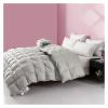 UOIO White Goose Down Comforter Double King Queen Size Fluffy Duvet Insert All Season Thickened Warm Quilt Solid Color Blanket,Cotton Duvet, 200x230cm 3.5kg, zq-11042 view 1