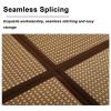 XOOFMASS Summer Sleeping Mats Tatami Mat Rattan Japanese Floor Mats, Thickness Foam Breathable Japanese Floor Mats Non-Slip Patchwork Crawling Mats for Living Room Bedroom,D,1PC 24x24/60x60cm view 4