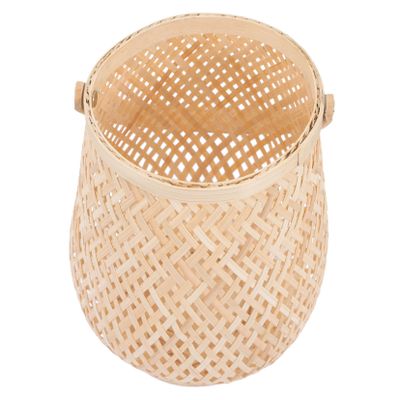 WHAMVOX Bamboo Lantern Candle Holder Decorative Outdoor Home Decor Living Lamp Shade