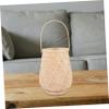 WHAMVOX Bamboo Lantern Candle Holder Decorative Outdoor Home Decor Living Lamp Shade view 3