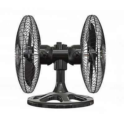 HSPLXYT 18" High velocity heavy duty floor fan, industrial fan, commercial fan, double head 360 degree rotating oscillating fan, 3 speeds, strong wind power