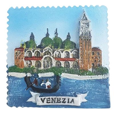 Venice Italy Fridge Magnet Travel Souvenir Kitchen 3D Refrigerator Decoration Hand Painted Resin Craft Collection