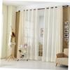PRETYZOOM 20pcs Low Noise Curtain Buckles Silver Eyelet Rings for Drapery Rods Convenient Clip Rings for Hanging Curtains with Tabs and Pockets view 4