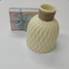 LSCQEUSN Home Creative vases, Living Room Decorations, Dining Table Ornaments, Dried Flowers, Plastic vases, Beige view 1