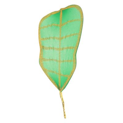 Stage Performance Fan Large Palm Leaf Xmas Decorative Cloth Plastic