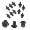 SOESFOUFU 10pcs Toilet Brush Handle Connector Threaded Tips for Easy Installation Compatible Toilet Brushes and Versatile Cleaning for Bathroom Maintenance view 2