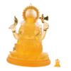 Alipis Resin Statue Hindu Elephant God Ornaments Decorative Figurine for Desktop view 1