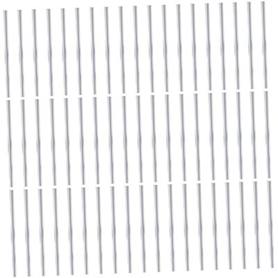 OUNONA 5bags Twist Ties for Baking and Candy Binding Ties for Bread Bags Lollipop Sealing Silver Twist for Party Treats and