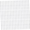 OUNONA 5bags Twist Ties for Baking and Candy Binding Ties for Bread Bags Lollipop Sealing Silver Twist for Party Treats and view 1